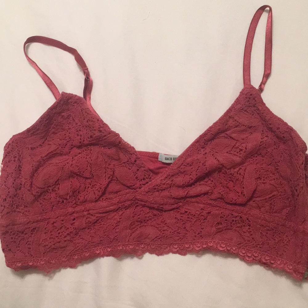 Lace bralette from Urban Outfitters